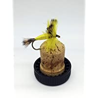 Pesca con mosca moscas secas WULFF amarillo ocho en interferometría 6-12